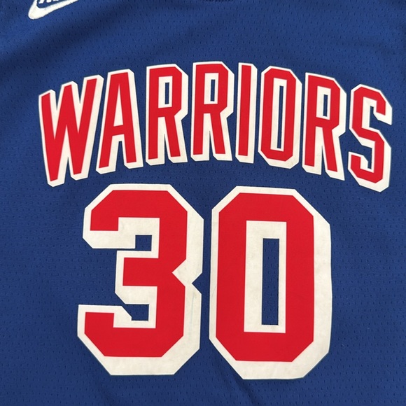 COPY - Youth Nike Stephen Curry Classic Edition Warriors Origins Swingman Jersey - Picture 6 of 6